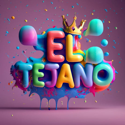 3D Name El Tejano MOONTEENZ 